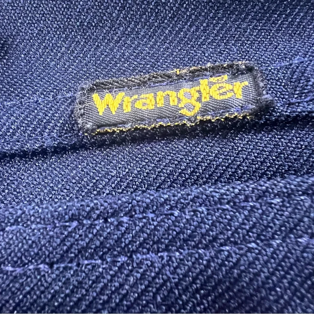 Vtg 70’s Wrangler‎ Wrancher Boot Blue Pants Men’s 42 x 32 Mint USA Made
